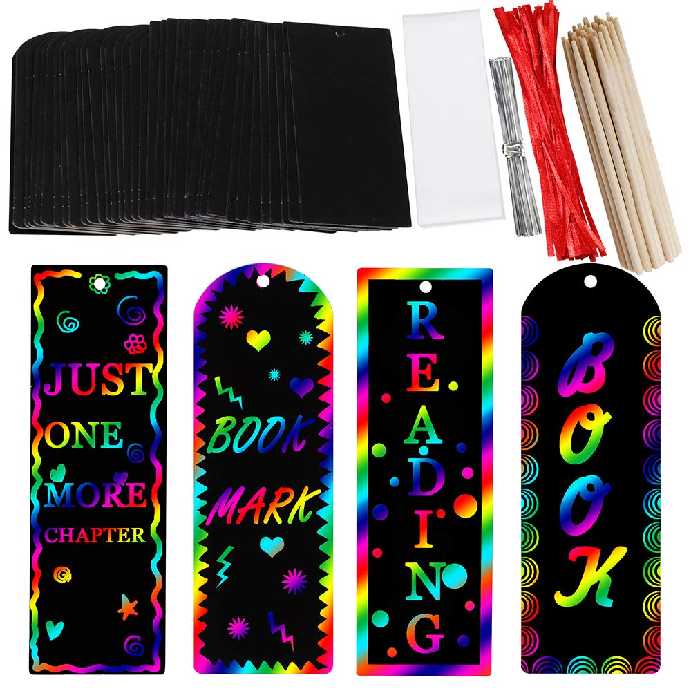 Supla Scratch Rainbow Bookmarks Making Kit