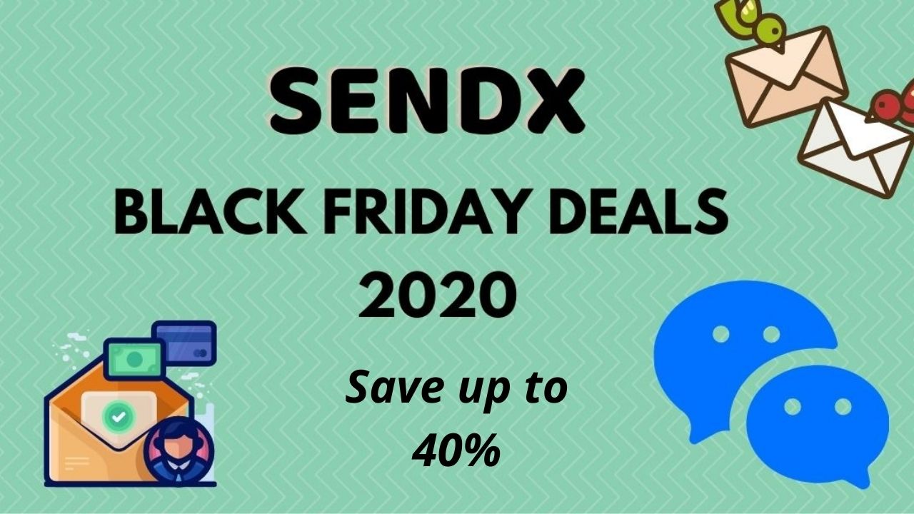 SENDX: GRAB 40% OFF
