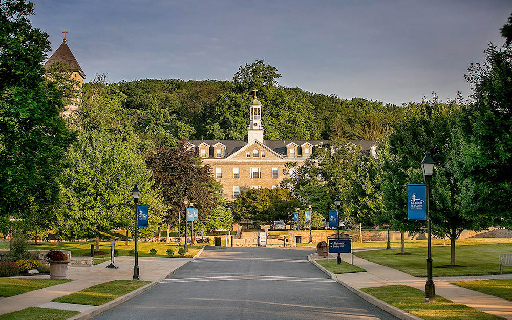 Mount St. Mary's University is one of the Christian colleges in the DMV area