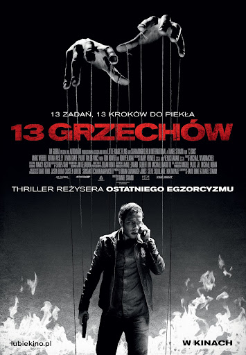Polski plakat filmu '13 grzechów'
