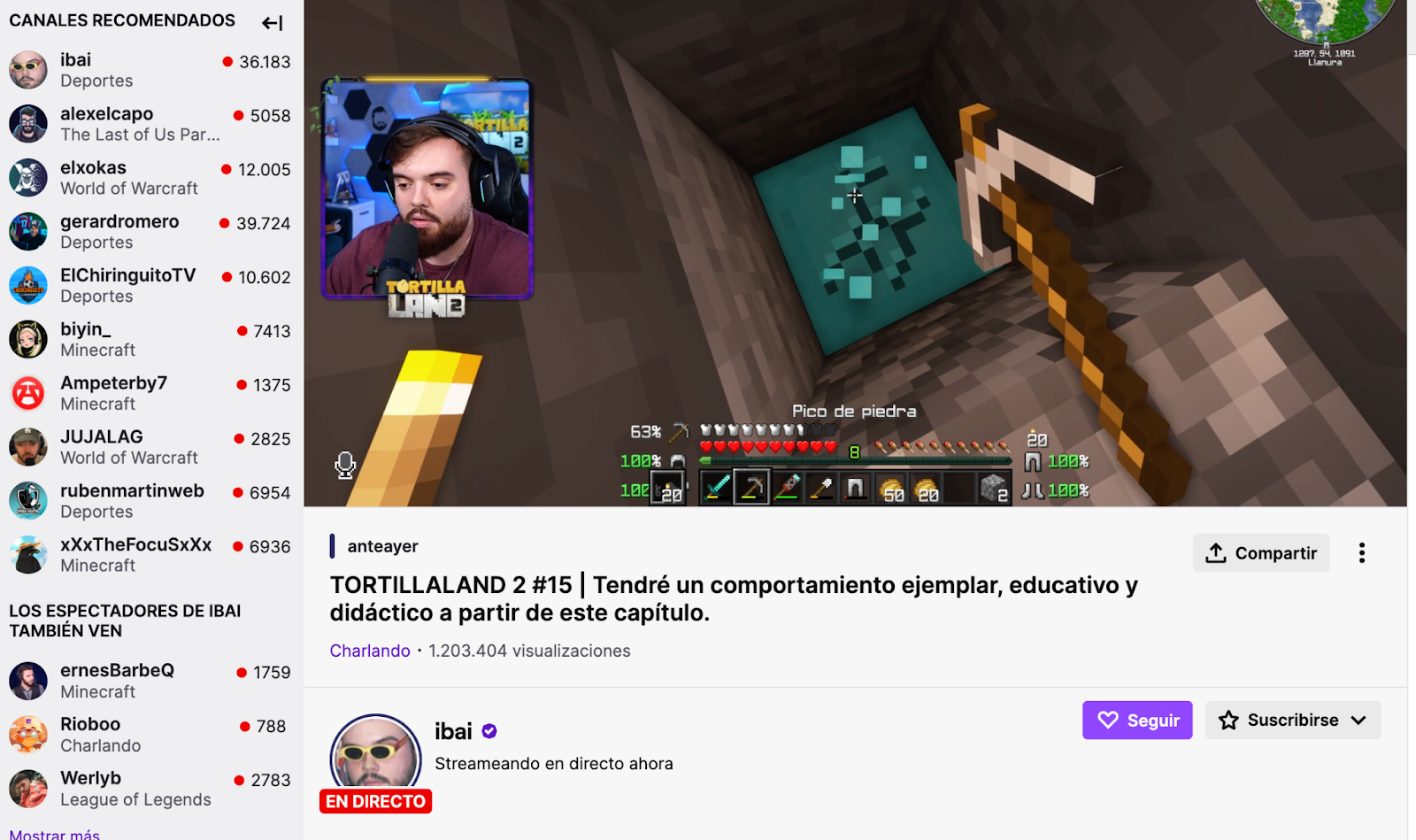 canal de ibai en twitch