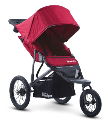This Joovy Zoom 360 Ultralight Jogging Stroller is easily the best brand of all-terrain strollers that can easily ride over rough terrains with its bigs back wheels for traction and locking front wheel swivel
