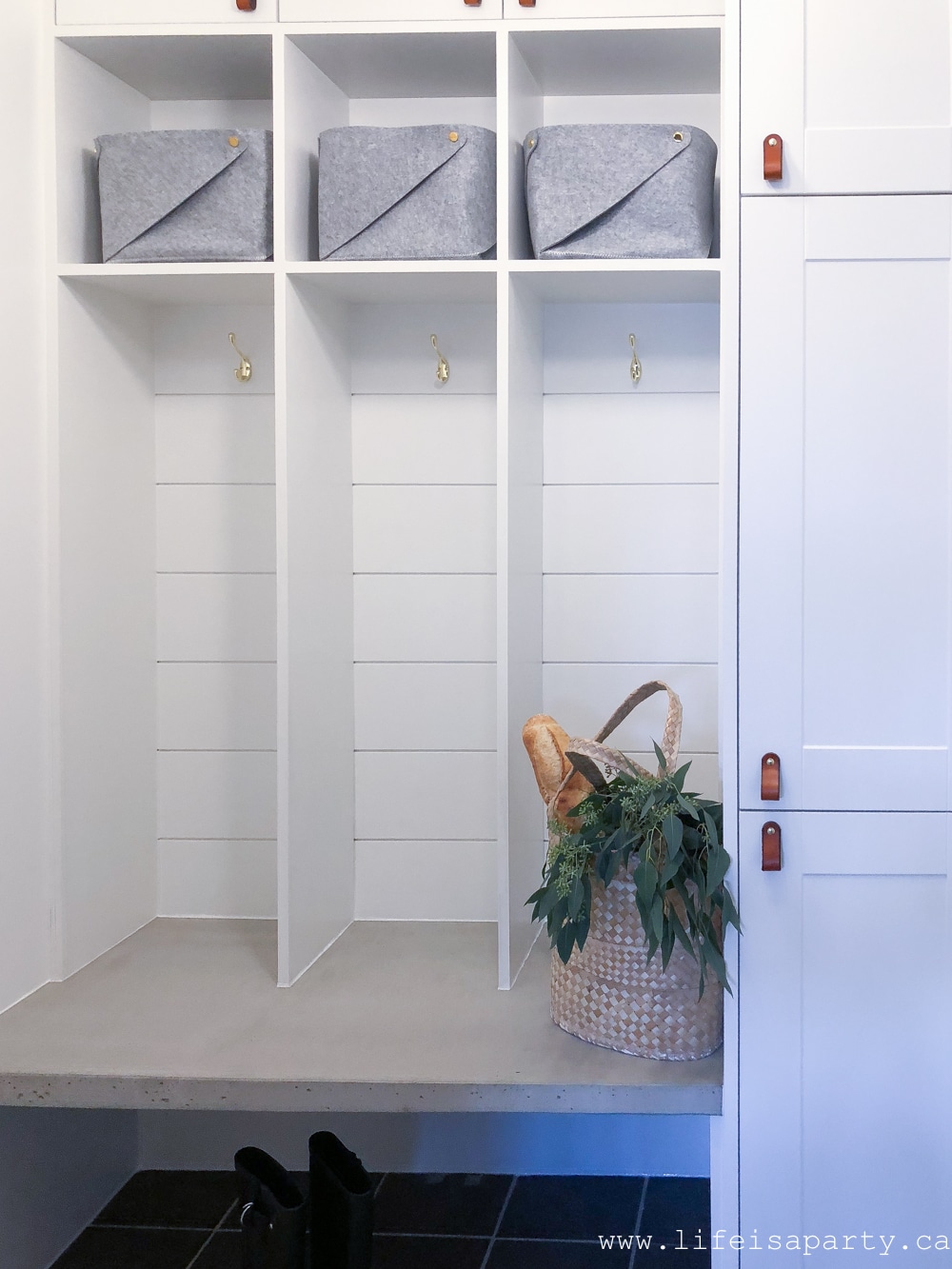 Custom Mudroom Lockers And Storage