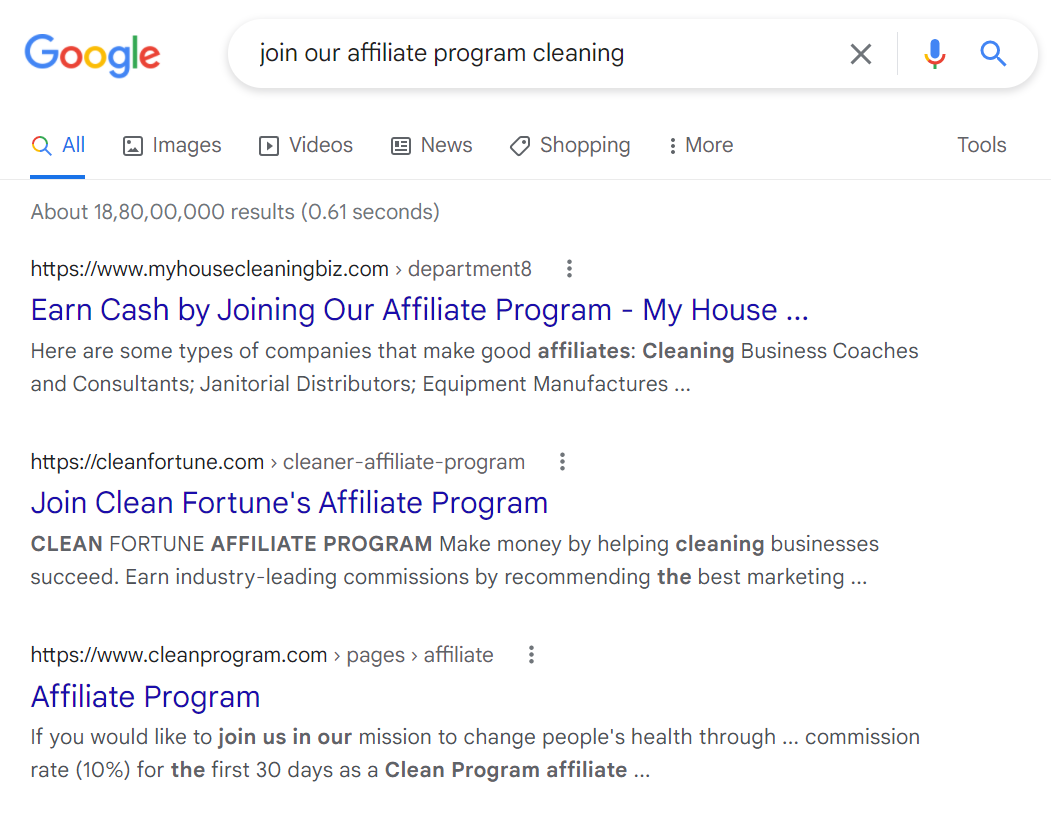 find new affiliates through SEO