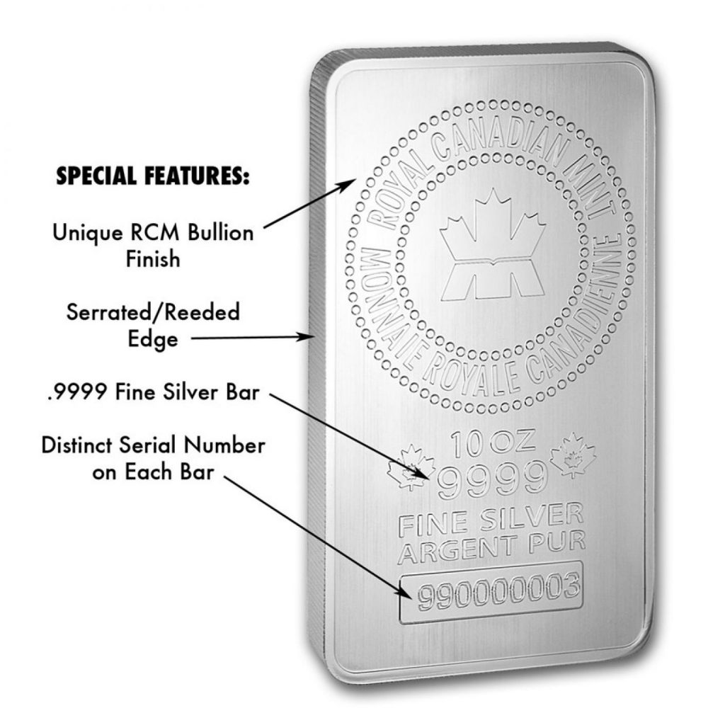 rcm silver bars