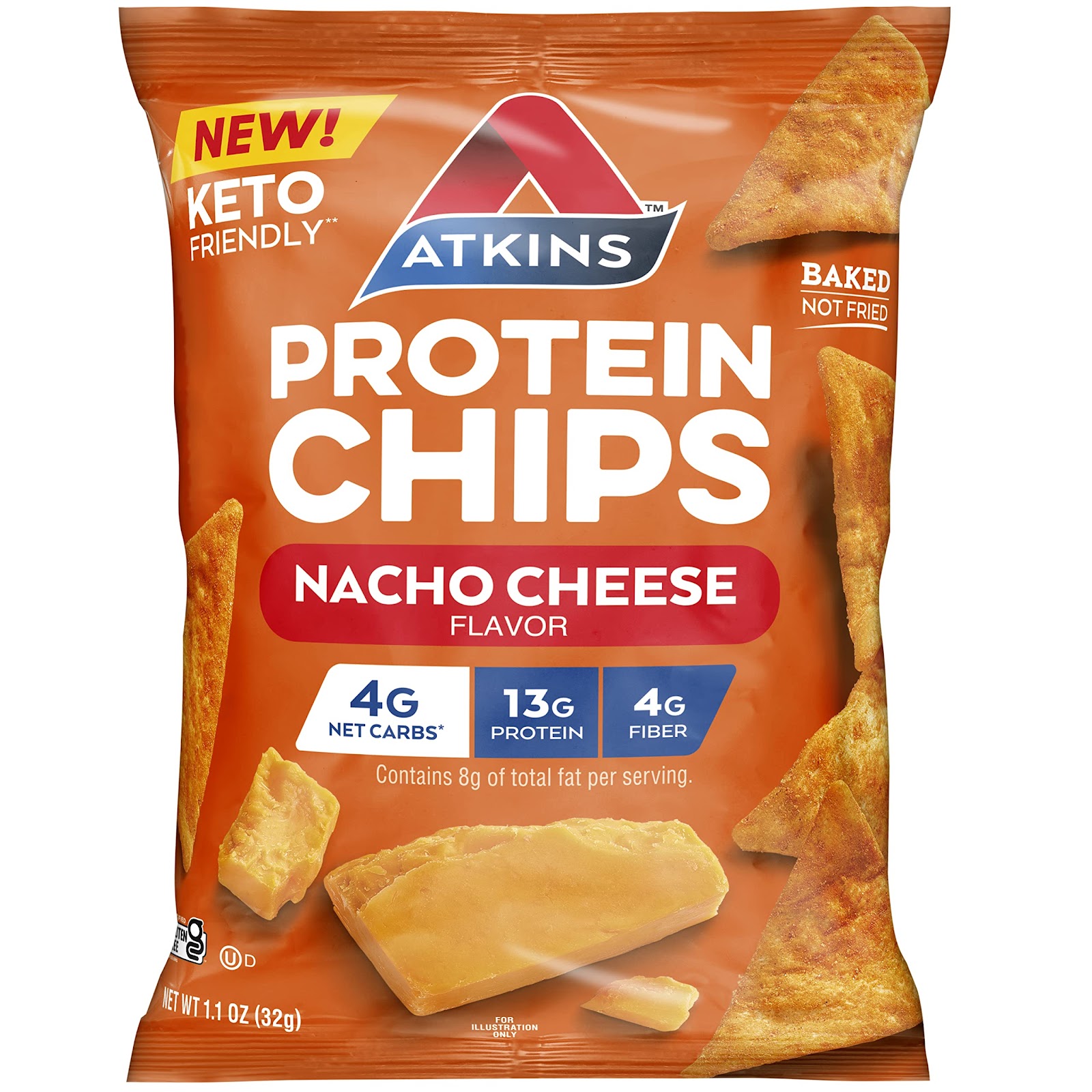 Atkins Nacho Cheese Chips
