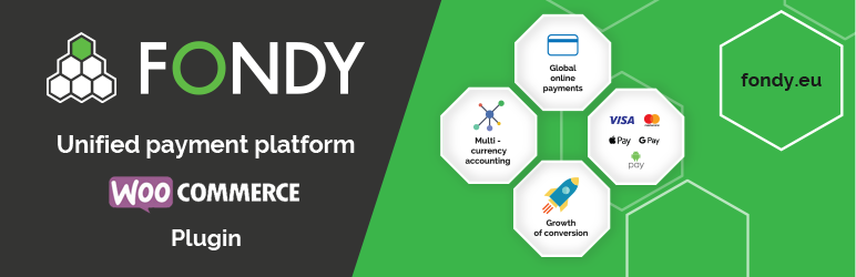 Gateway de pagamento multifuncional FONDY