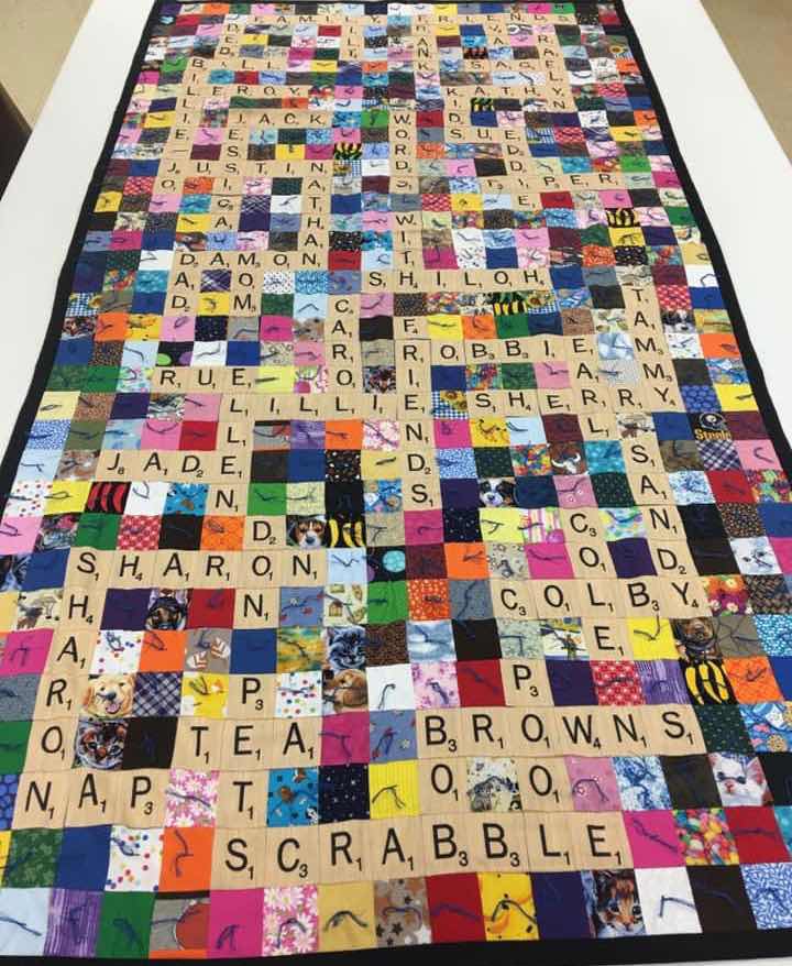 Scrabble Quilt