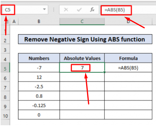 how-to-remove-negative-numbers-in-excel-with-example-eforbes