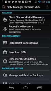 Download ROM Manager (Premium) apk