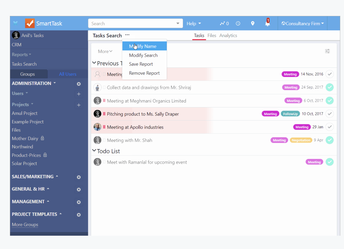 Customized report view -  21 Best proejct management tools