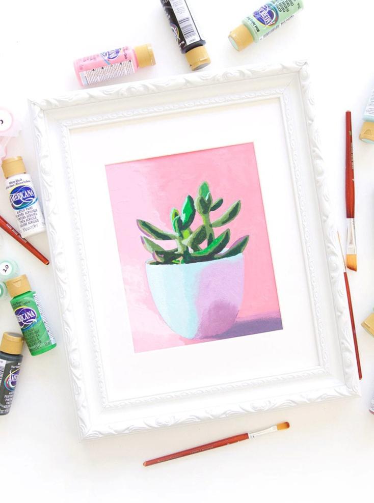 Printable Paint By Number | Damask Love