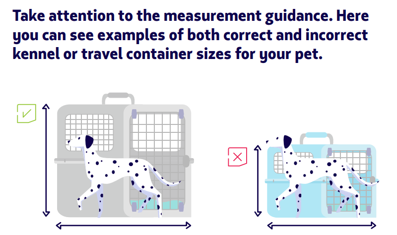 Latam Airlines pet carrier sizes policy