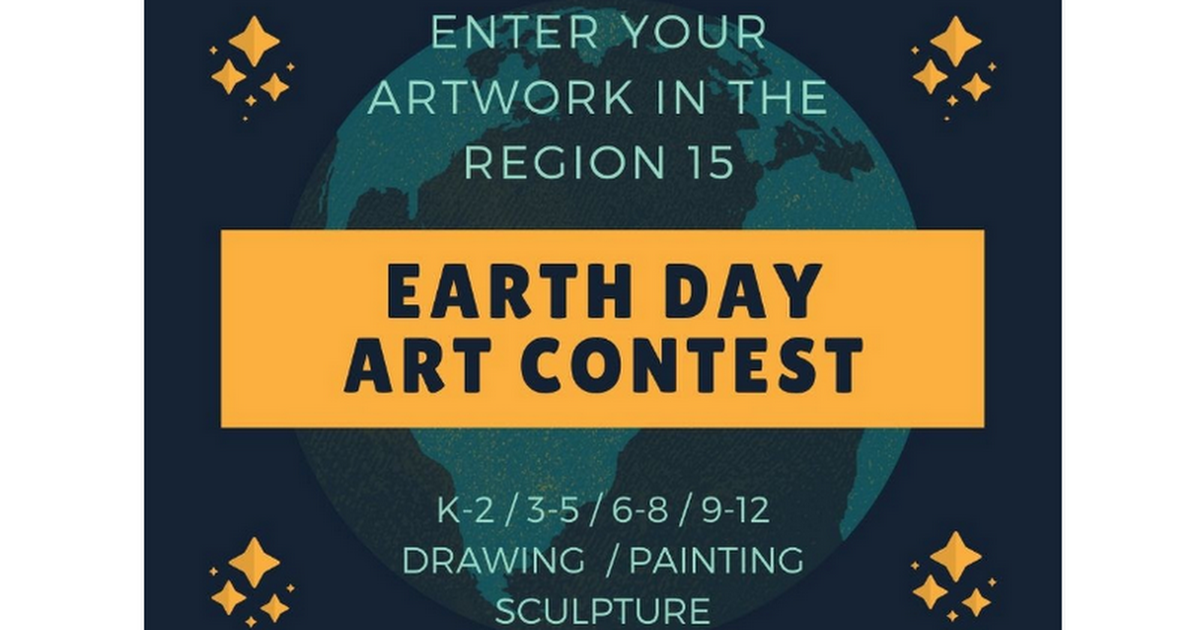 Region 15 Earth Day Art Contest 