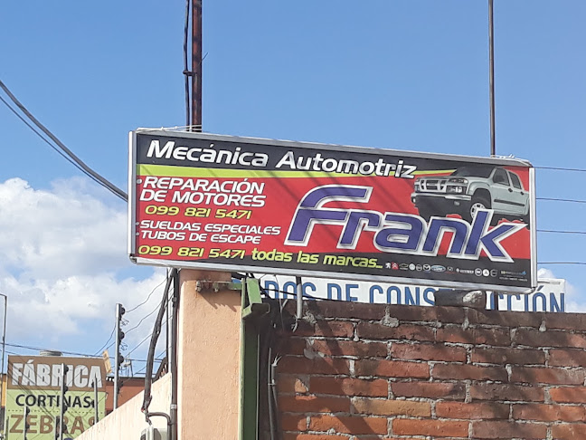 Opiniones de Mecánica Automotriz Frank en Quito - Taller de reparación de automóviles