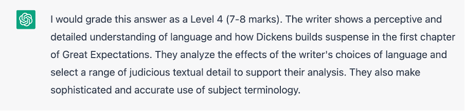 essay marking ai