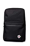 Dime Bags Omerta Transporter Backpack | Carbon Filter Lined Bag with Heavy-Duty Lock (Black)