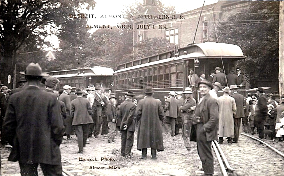 The Detroit, Almont, and Northern Railroad Company extended its line from Romeo to Almont. 