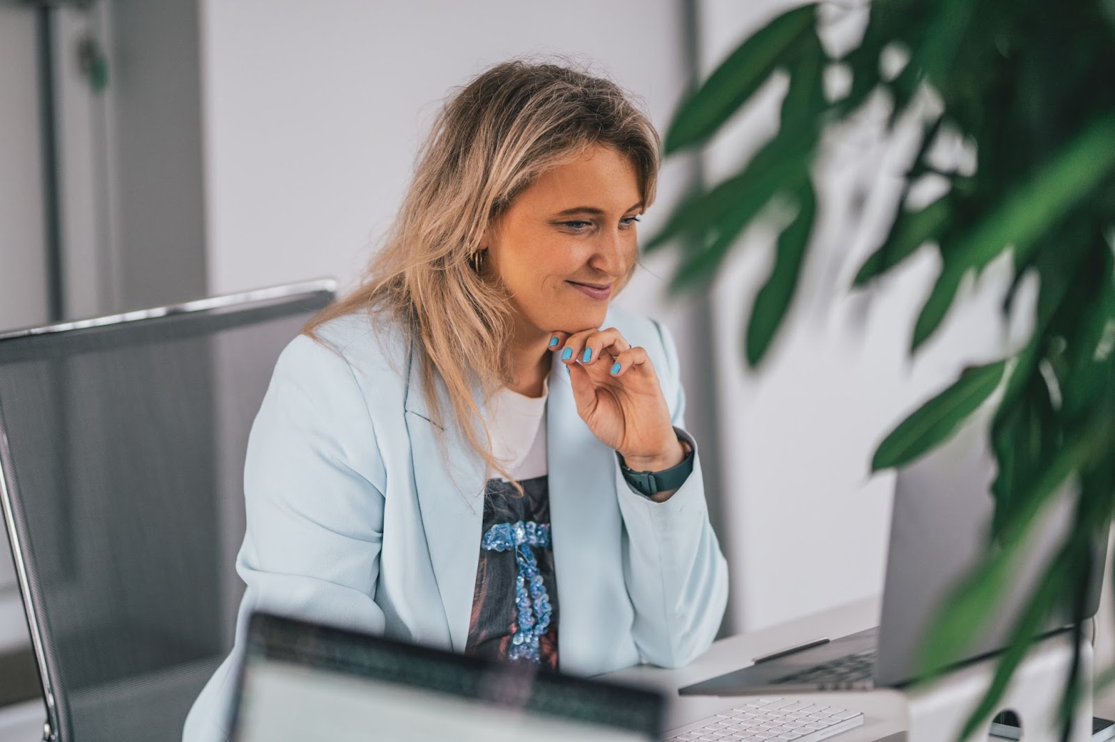 Woman in the office