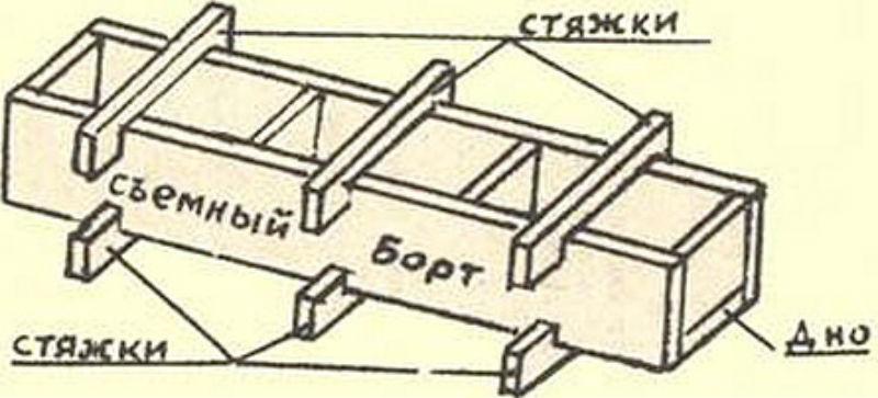 чертеж кирпичей из дерева