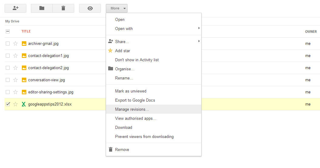 Managing Microsoft Office files in Google Drive | G Suite Tips