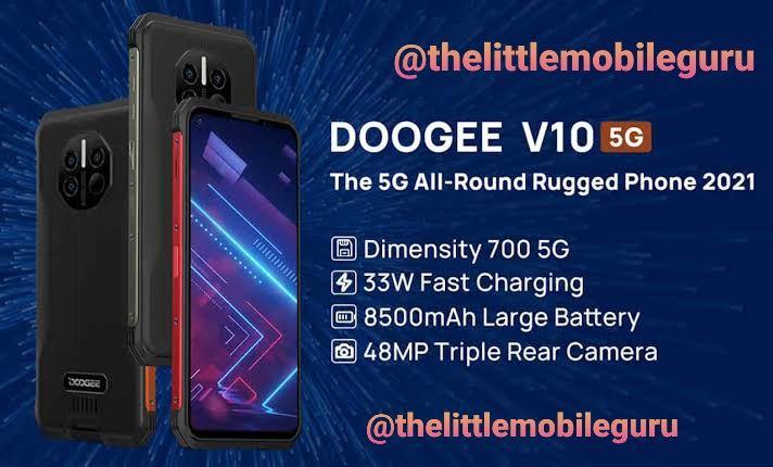 DOOGEE V10 5G Price