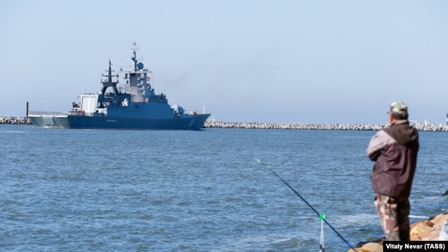 Корабель Балтійського флоту Росії