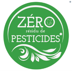Résultat de recherche d'images pour "• Label Zero résidu de pesticides"