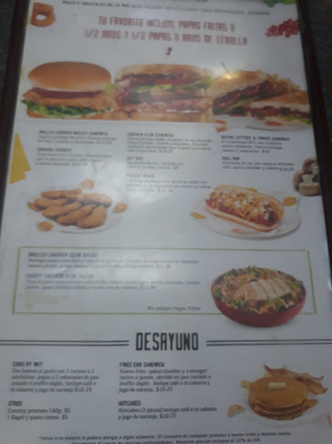 Horarios de Johnny Rockets