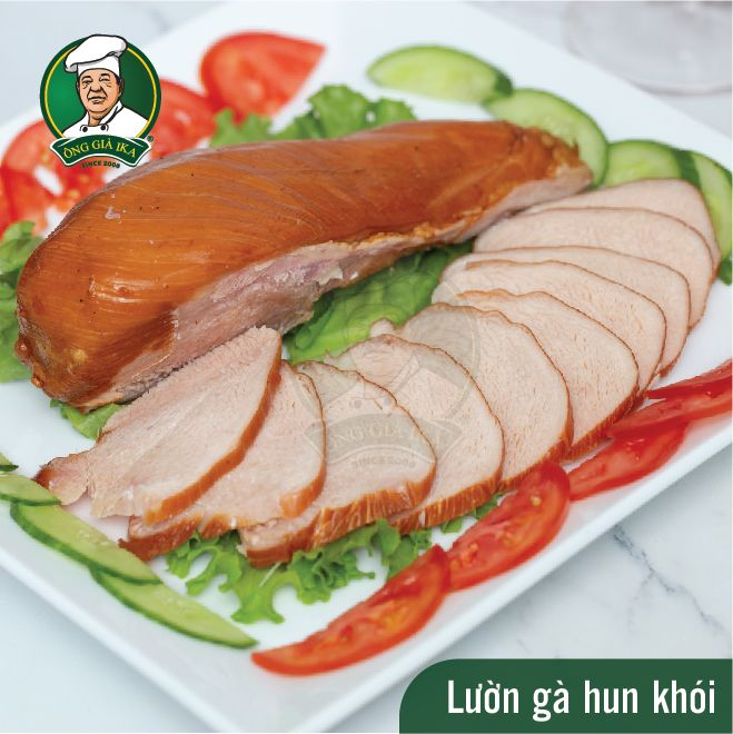 Lườn gà hun khói IKA