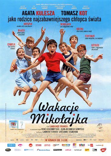 Przód ulotki filmu 'Wakacje Mikołajka'