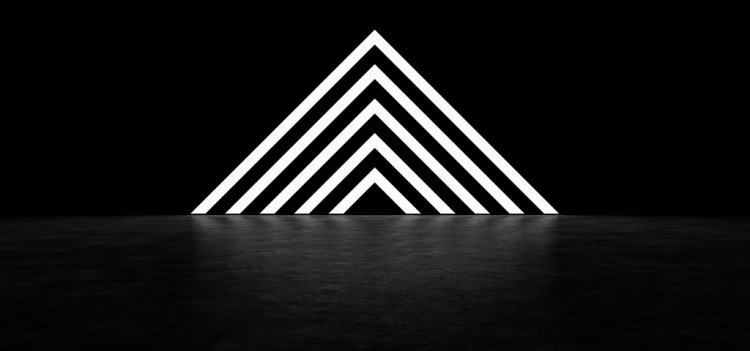 Black Backgrounds on Websites: How to Do It Right — Abstract Black and White for App Design
