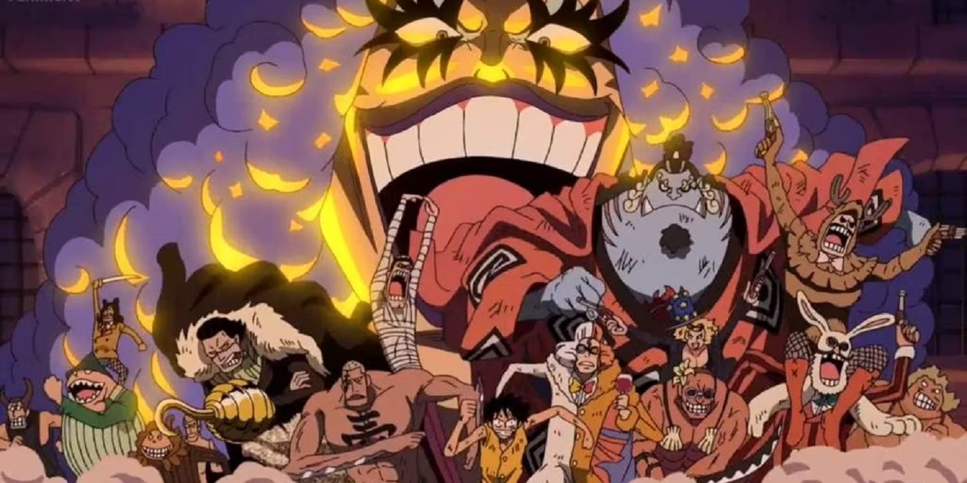 A still from One Piece anime