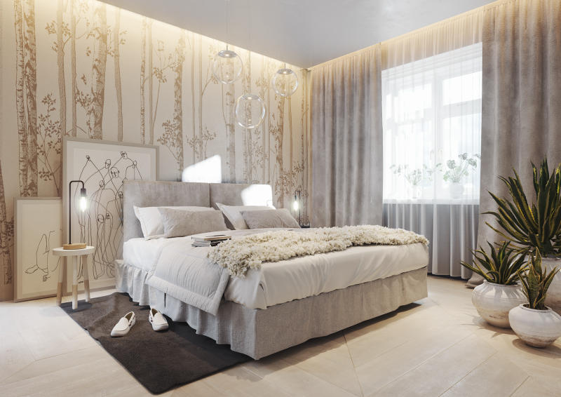 Gợi ý mẫu căn hộ 2 phòng ngủ cho chung cư Richstar phong cách Bắc Âu