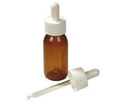 Empty 30 ml bottle for Bach flower mixtures.