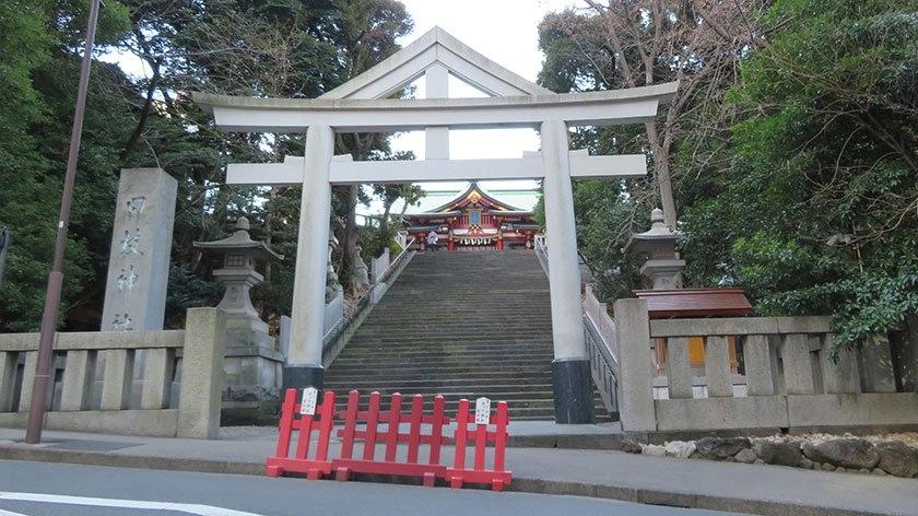 The Hie Shrine entrance