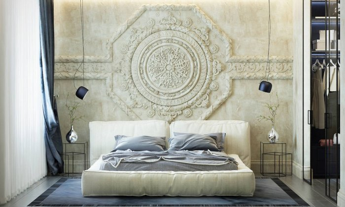 Спальня в стиле антик