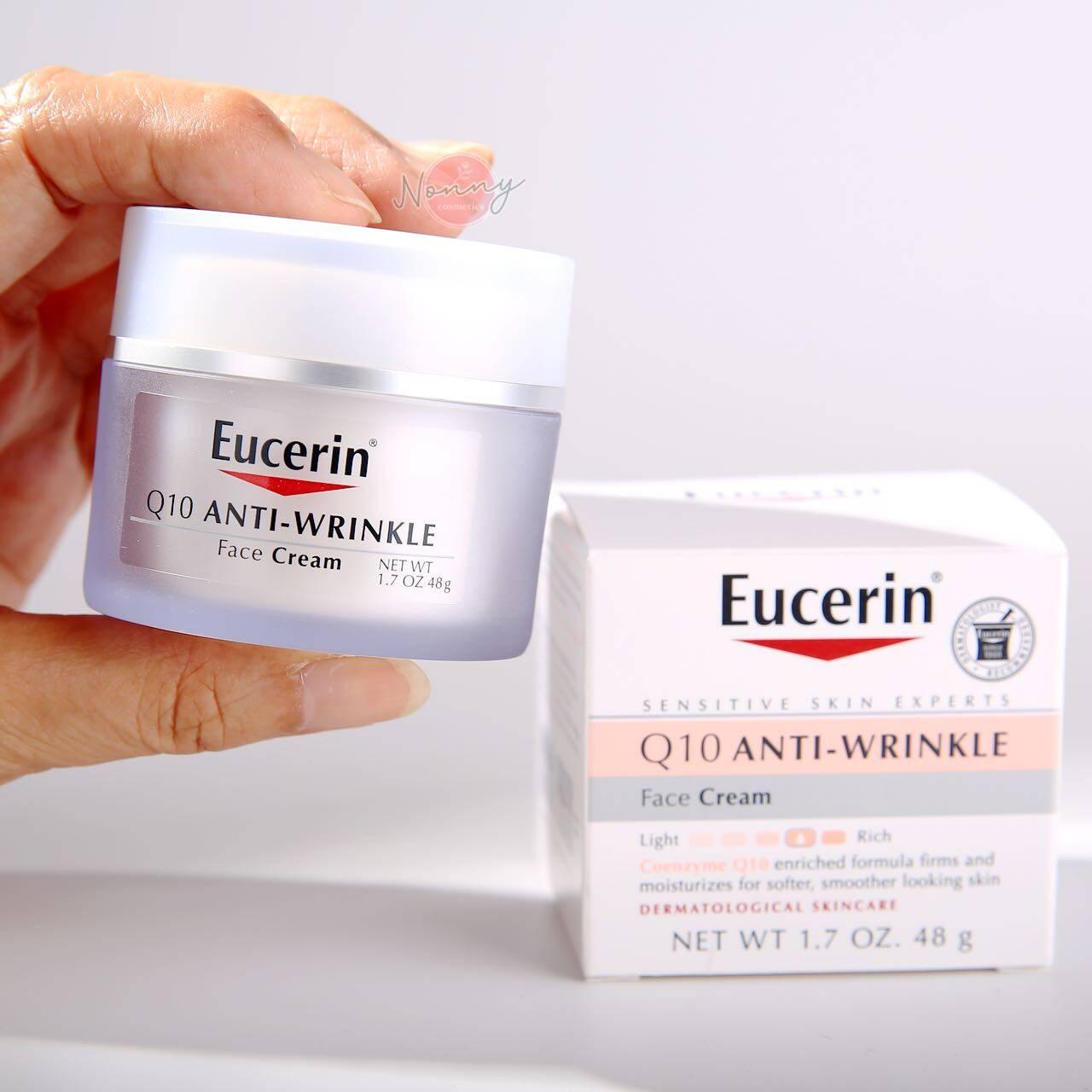 2. Eucerin Q10 Anti-Wrinkle Face Cream 