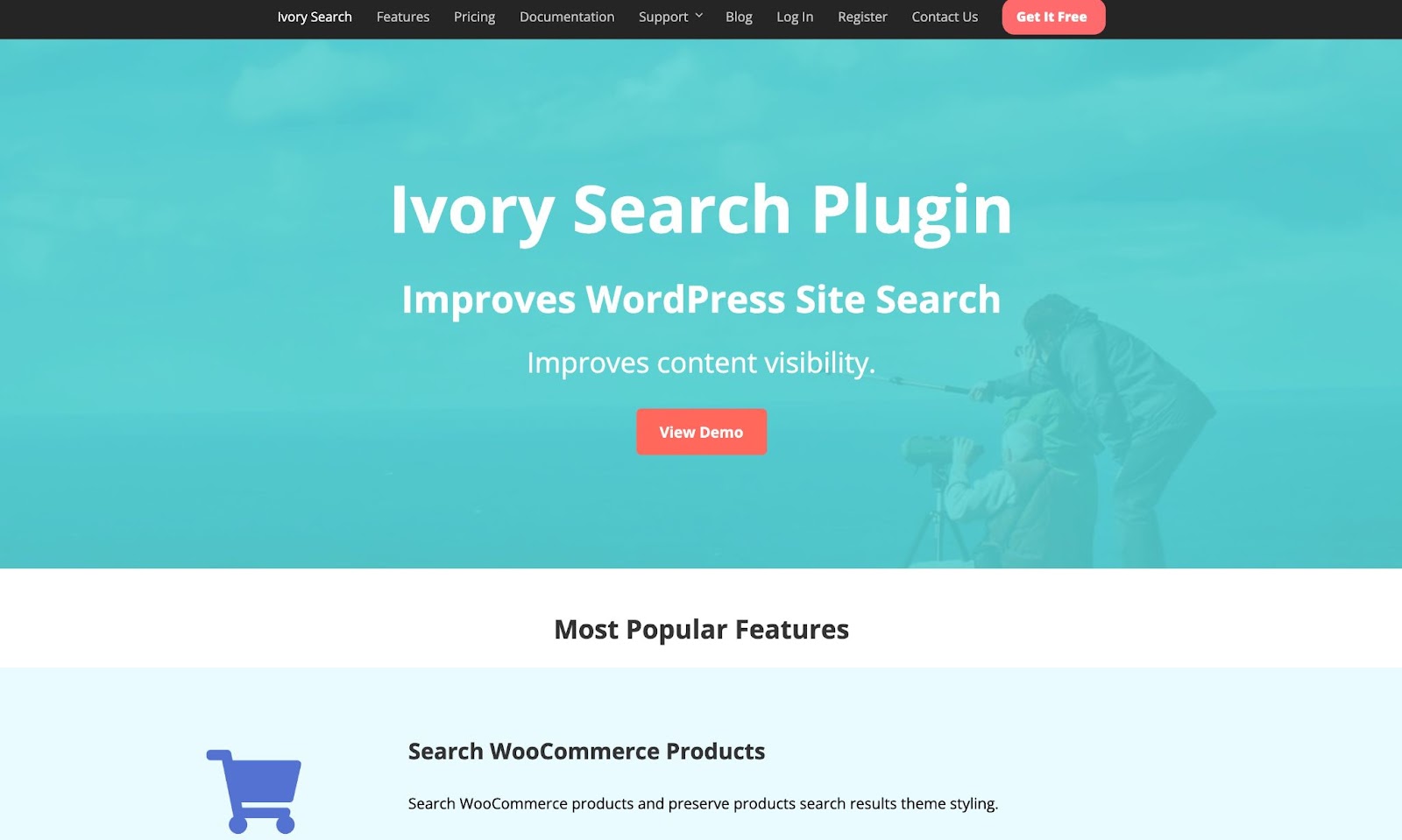 Best WordPress Search Plugin: Ivory Search
