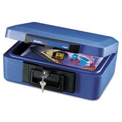 Sentry Safe 1100AB: Fire-Safe Security Chest, 6-1/8 x 14-1/4 x 11, Arctic Blue