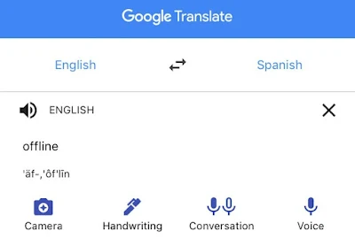 Translate to Arabic, Google