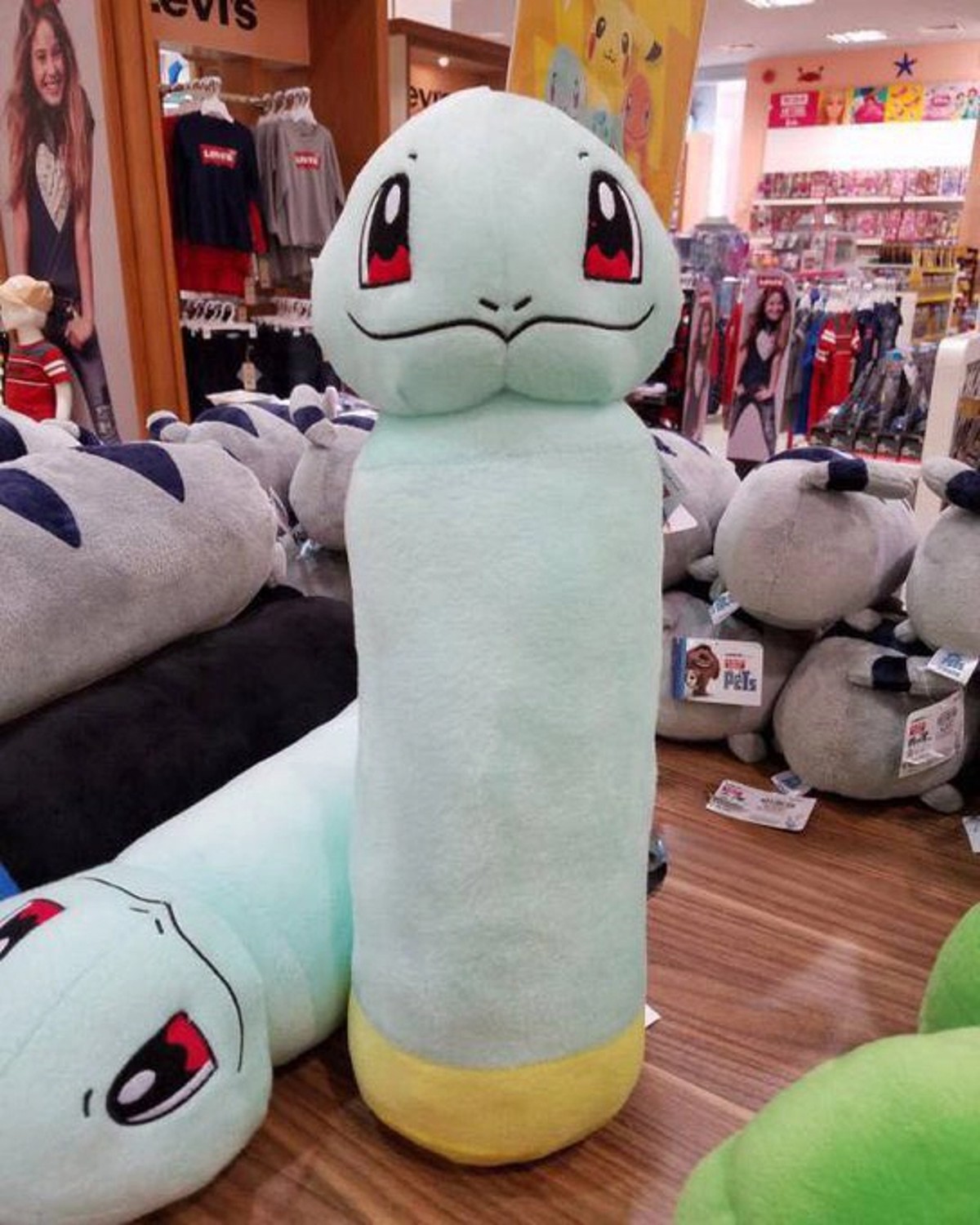 Almohada Pokémon pene Squirtle