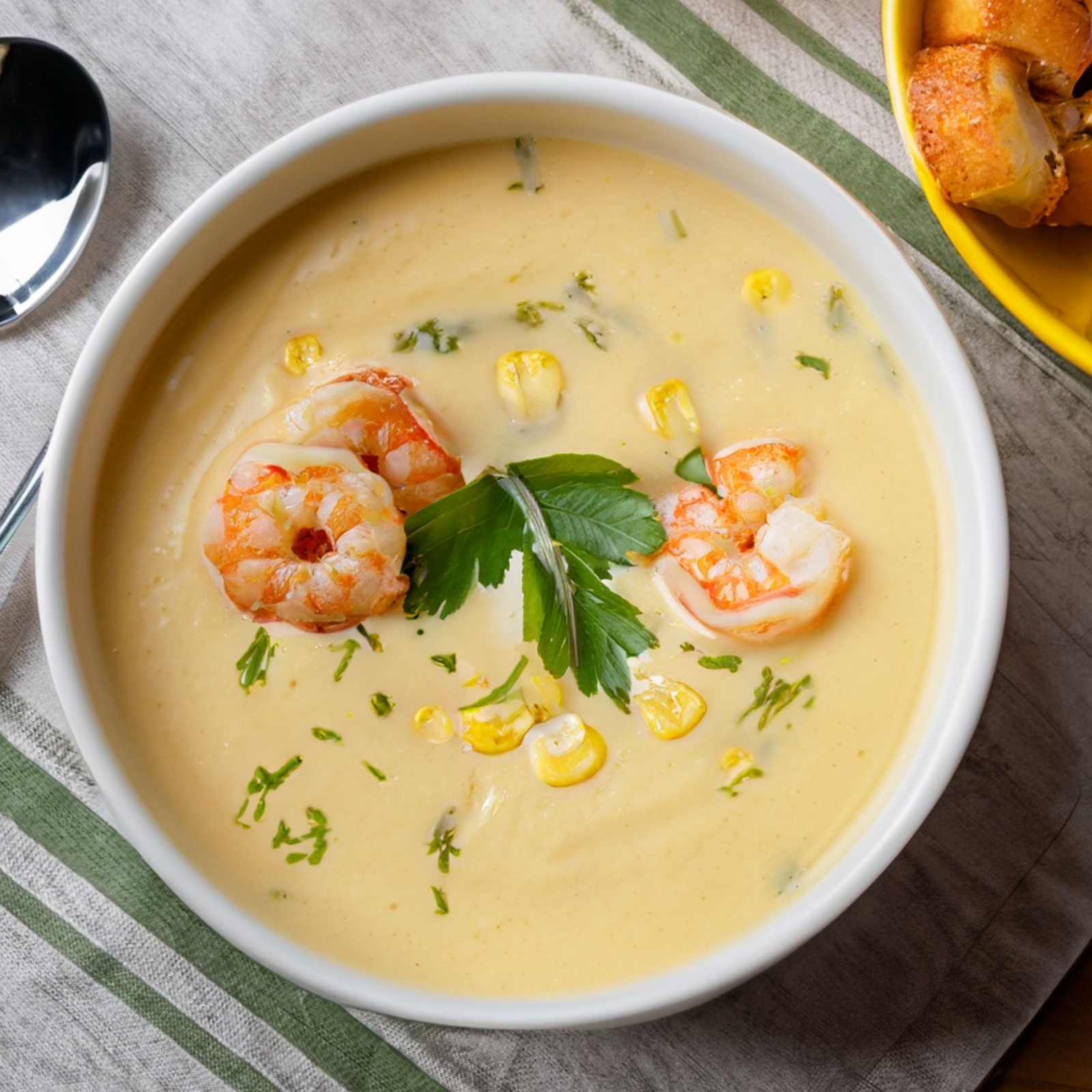 Creamy Shrimp and Corn Soup recipe