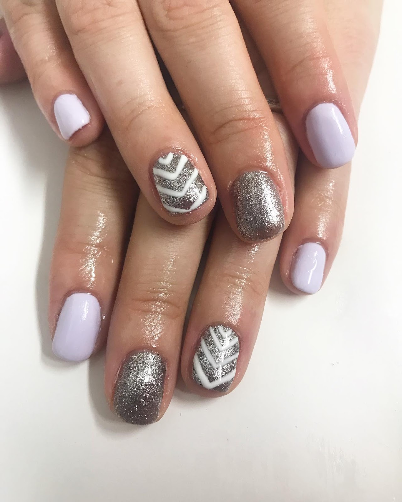 Chevron Nail Art