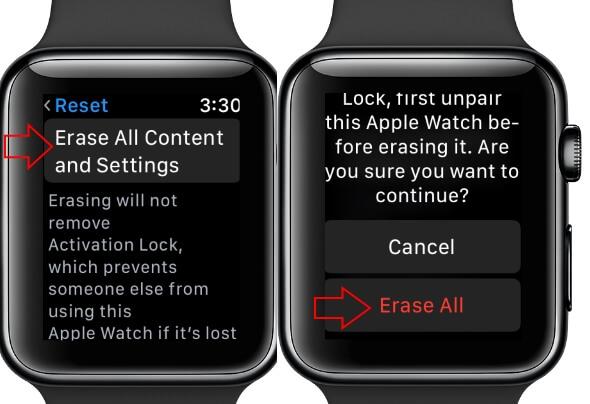 how to unpair apple watch