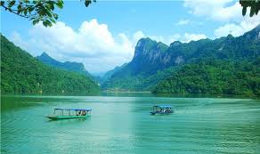 Image result for hồ ba bể