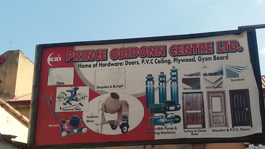 Prince Obidonn Hardware Centre Nig Ltd