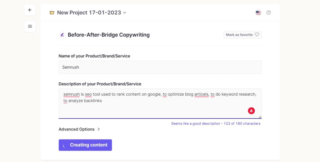 before after bridge email