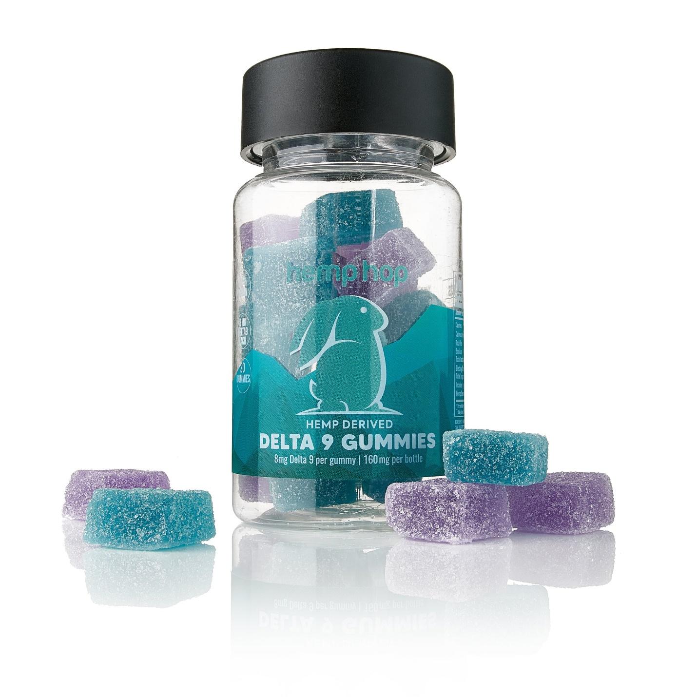Buy Best Delta-9 THC Gummies 8mg Online | HempHop
