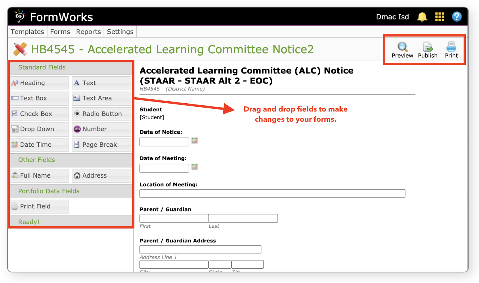 DMAC and HB4545 Student Documentation and Accelerated Learning